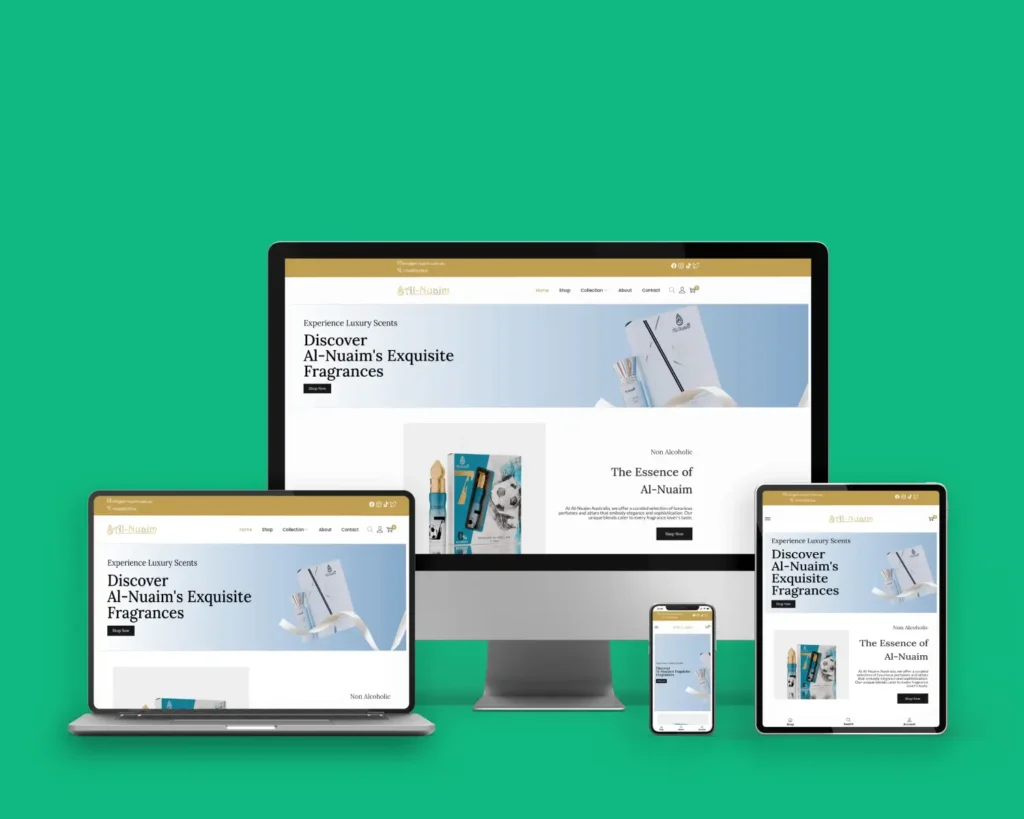 Al Nuaim Premium Perfumes - WooCommerce store by Auto Grow