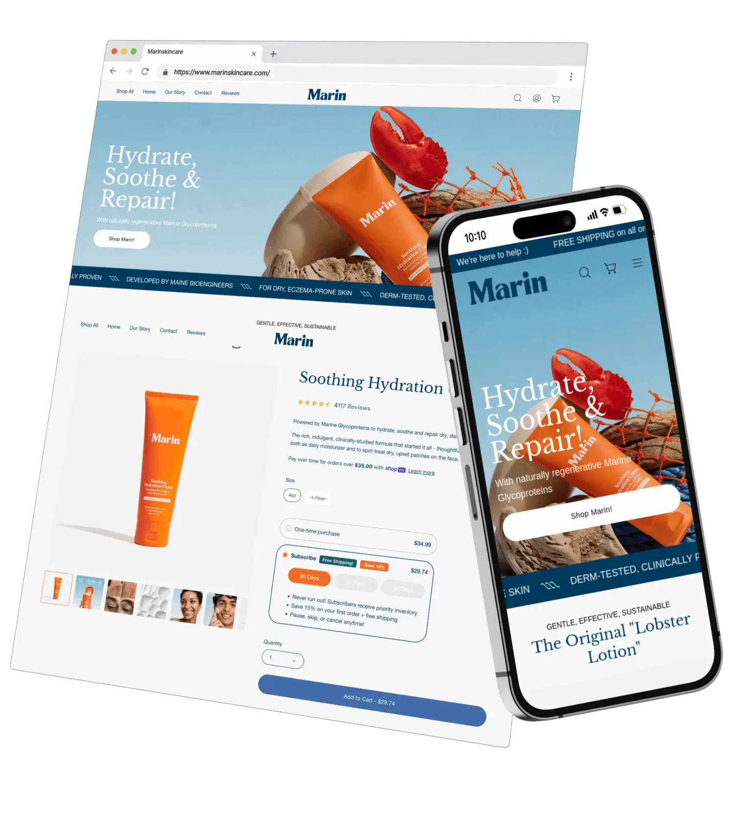 Custom Shopify store development project - Auto Grow agency